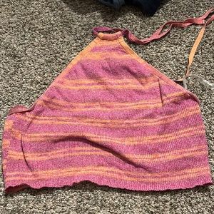 Wild Fable Halter Neck Crop Top